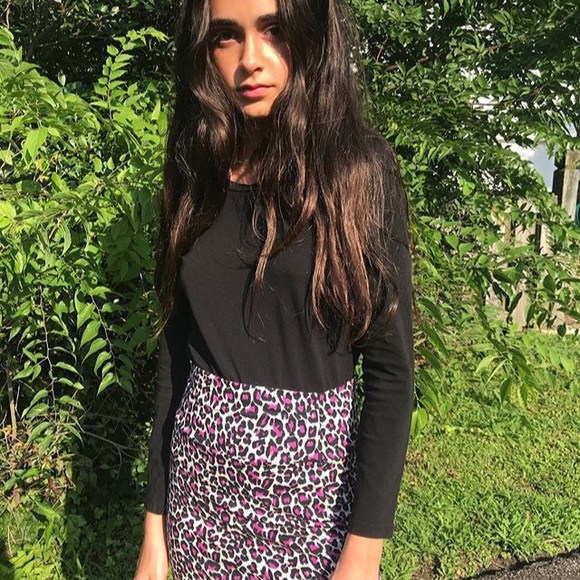 cheetah printed tight mini skirt⚡️ - Picture 2 of 3